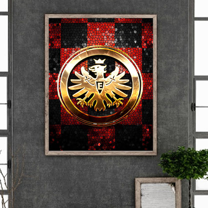 Diamond Painting - Full Round - frankfurt logo (40*50CM)