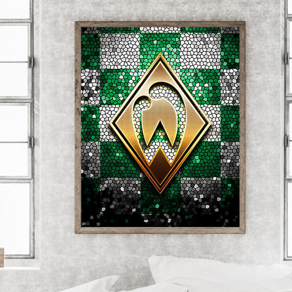 Diamond Painting - Full Round - Werder Bremen logo (40*50CM)