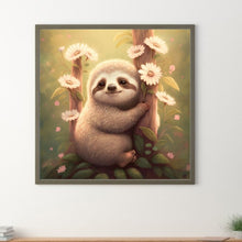 Load image into Gallery viewer, Diamond Painting - Full Round - sloth (30*30CM)
