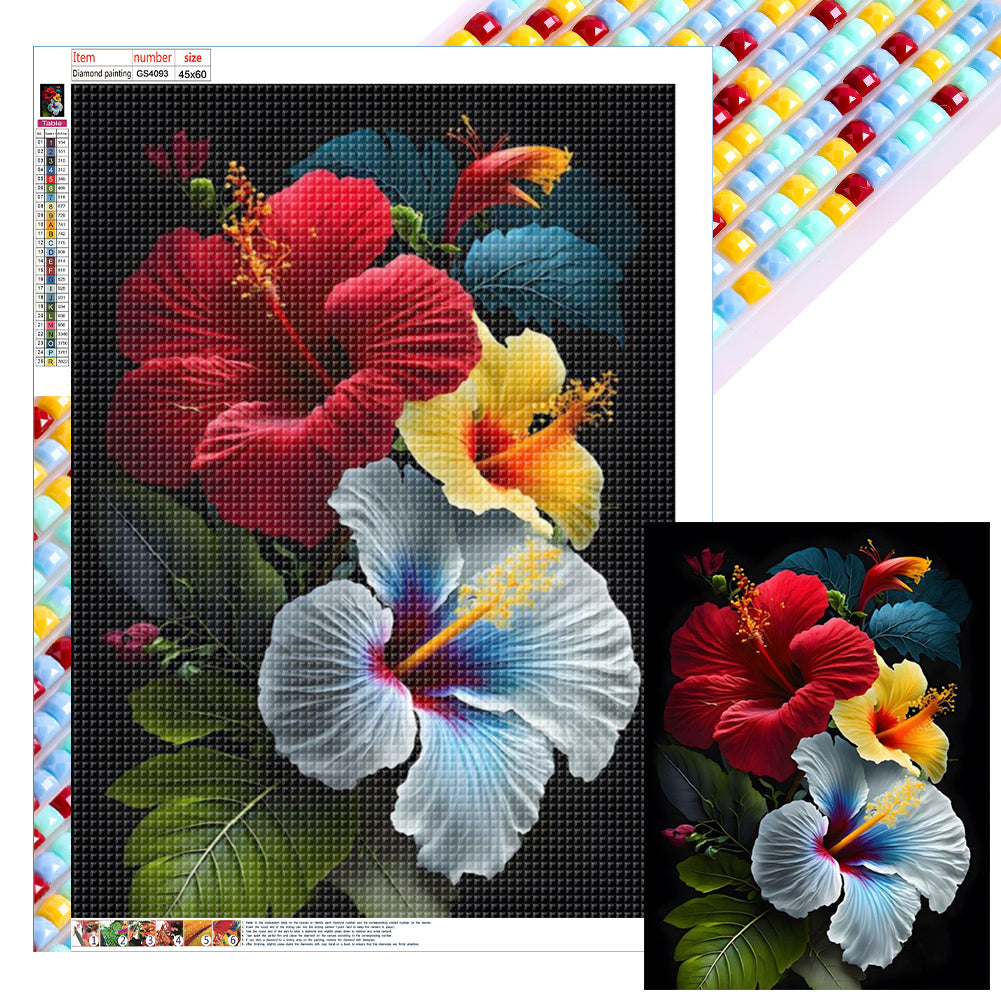 Diamond Painting - Full Square - poppy flower (45*60CM)