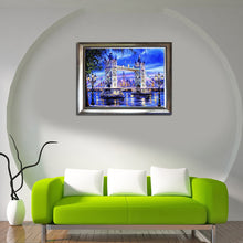 Load image into Gallery viewer, Tower Bridge 40*30CM(Canvas) Round Drill Diamond Painting
