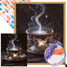 Load image into Gallery viewer, Diamond Painting - Full Round - magic coffee cup (40*50CM)
