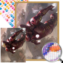Load image into Gallery viewer, Diamond Painting - Full Round - iron Man (40*55CM)
