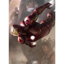 Load image into Gallery viewer, Diamond Painting - Full Round - iron Man (40*55CM)

