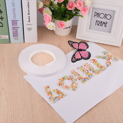 3mm Double Sided Adhesive Tape Firm White Art Craft for Scrapbooking Card Making