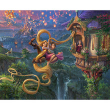 Load image into Gallery viewer, Diamond Painting - Full Round - Long Hair Princess (50*40CM)
