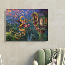 Load image into Gallery viewer, Diamond Painting - Full Round - Long Hair Princess (50*40CM)
