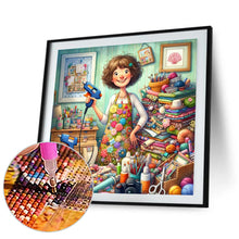 Load image into Gallery viewer, Diamond Painting - Full Round - Sewing begins (50*50CM)
