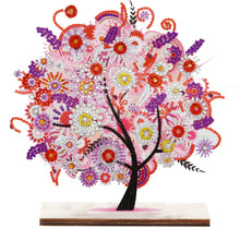 Load image into Gallery viewer, Special Shape Single-Side Desktop Diamond Art Home Decor (Pink Tree Of Life)
