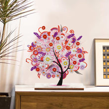 Load image into Gallery viewer, Special Shape Single-Side Desktop Diamond Art Home Decor (Pink Tree Of Life)
