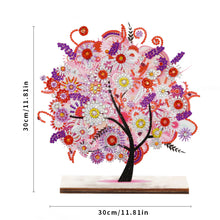 Load image into Gallery viewer, Special Shape Single-Side Desktop Diamond Art Home Decor (Pink Tree Of Life)
