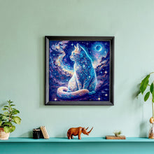 Load image into Gallery viewer, Diamond Painting - Full Round - star cat (30*30CM)
