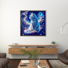Load image into Gallery viewer, Diamond Painting - Full Round - star cat (30*30CM)
