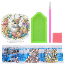 Load image into Gallery viewer, Easter Cute Rabbit Egg Special Shape 5D Diamond Painting Tabletop Kit (LL146)
