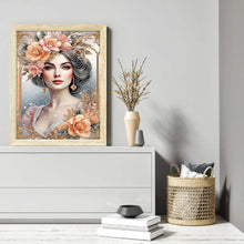Load image into Gallery viewer, Diamond Painting - Partial Special Shaped - noble lady (30*40CM)

