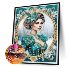 Load image into Gallery viewer, Diamond Painting - Partial Special Shaped - noble lady (30*40CM)
