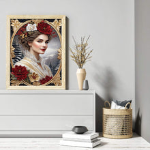 Load image into Gallery viewer, Diamond Painting - Partial Special Shaped - noble lady (30*40CM)

