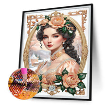Load image into Gallery viewer, Diamond Painting - Partial Special Shaped - noble lady (30*40CM)
