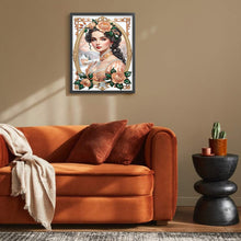 Load image into Gallery viewer, Diamond Painting - Partial Special Shaped - noble lady (30*40CM)
