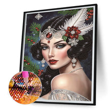 Load image into Gallery viewer, Diamond Painting - Partial Special Shaped - noble lady (30*40CM)
