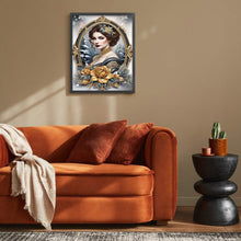 Load image into Gallery viewer, Diamond Painting - Partial Special Shaped - noble lady (30*40CM)
