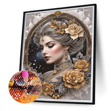 Load image into Gallery viewer, Diamond Painting - Partial Special Shaped - noble lady (30*40CM)

