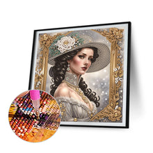 Load image into Gallery viewer, Diamond Painting - Partial Special Shaped - noble lady (30*30CM)
