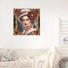 Load image into Gallery viewer, Diamond Painting - Partial Special Shaped - noble lady (30*30CM)
