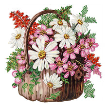Load image into Gallery viewer, Diamond Painting - Partial Special Shaped - flower basket (30*30CM)
