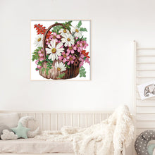 Load image into Gallery viewer, Diamond Painting - Partial Special Shaped - flower basket (30*30CM)
