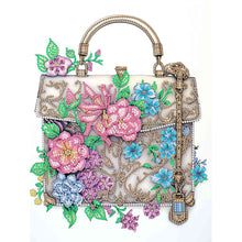 Load image into Gallery viewer, Diamond Painting - Partial Special Shaped - flower bag (30*40CM)
