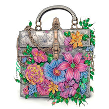 Load image into Gallery viewer, Diamond Painting - Partial Special Shaped - flower bag (30*40CM)
