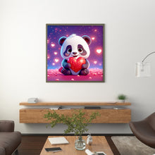 Load image into Gallery viewer, Diamond Painting - Full Round - Love cute panda (30*30CM)
