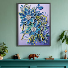Load image into Gallery viewer, Diamond Painting - Partial Special Shaped - Flower quill painting (30*40CM)
