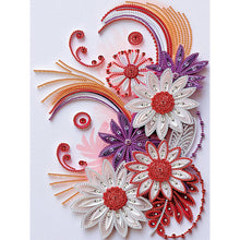 Load image into Gallery viewer, Diamond Painting - Partial Special Shaped - Flower quill painting (30*40CM)
