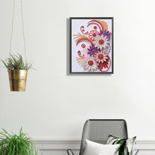 Load image into Gallery viewer, Diamond Painting - Partial Special Shaped - Flower quill painting (30*40CM)
