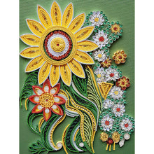 Load image into Gallery viewer, Diamond Painting - Partial Special Shaped - Flower quill painting (30*40CM)
