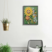 Load image into Gallery viewer, Diamond Painting - Partial Special Shaped - Flower quill painting (30*40CM)
