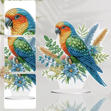Load image into Gallery viewer, Parrot Special Shape 5D DIY Desktop Diamond Painting Art for Adults Beginners
