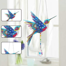 Load image into Gallery viewer, Animal Wind Chimes Crystal Diamond Painting Ornaments for Home Wall Art Decor
