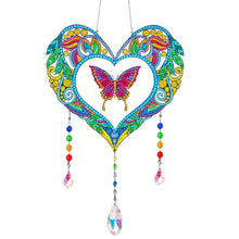 Load image into Gallery viewer, Animal Wind Chimes Crystal Diamond Painting Ornaments for Home Wall Office Decor
