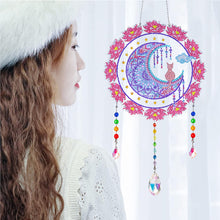 Load image into Gallery viewer, Animal Wind Chimes Crystal Diamond Painting Ornaments for Home Wall Office Decor
