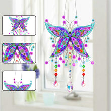 Load image into Gallery viewer, Animal Wind Chimes Crystal Diamond Painting Ornaments for Home Wall Office Decor
