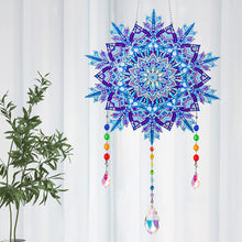Load image into Gallery viewer, Wind Chimes Handmade Crystal Diamond Painting Ornaments for Garden Window Decor
