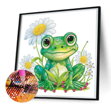 Load image into Gallery viewer, Diamond Painting - Partial Special Shaped - pond frog (30*30CM)
