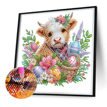 Load image into Gallery viewer, Diamond Painting - Partial Special Shaped - highland yak (30*30CM)
