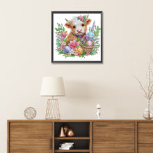 Load image into Gallery viewer, Diamond Painting - Partial Special Shaped - highland yak (30*30CM)
