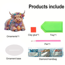 Load image into Gallery viewer, Special Shaped Yak Desktop Diamond Painting for Beginner Adults for Home Decor
