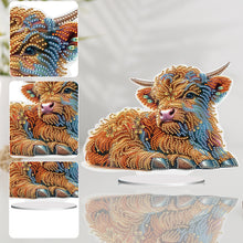 Load image into Gallery viewer, Special Shaped Yak Desktop Diamond Painting for Beginner Adults for Home Decor
