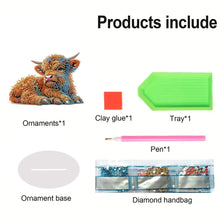 Load image into Gallery viewer, Special Shaped Yak Desktop Diamond Painting for Beginner Adults for Home Decor
